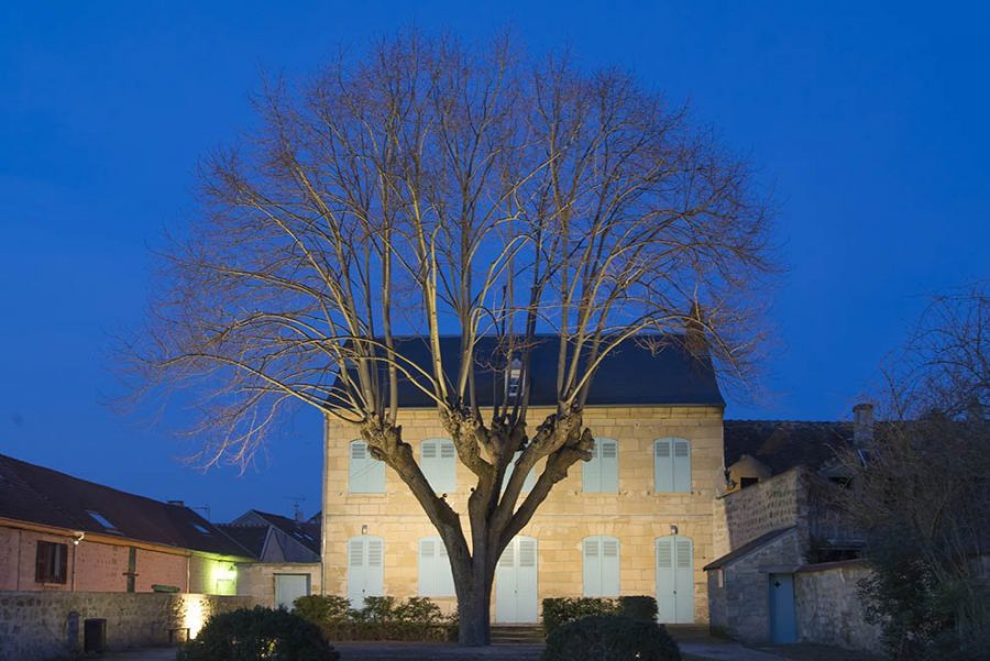 Mise en lumière du patrimoine à Eragny © CACP LD