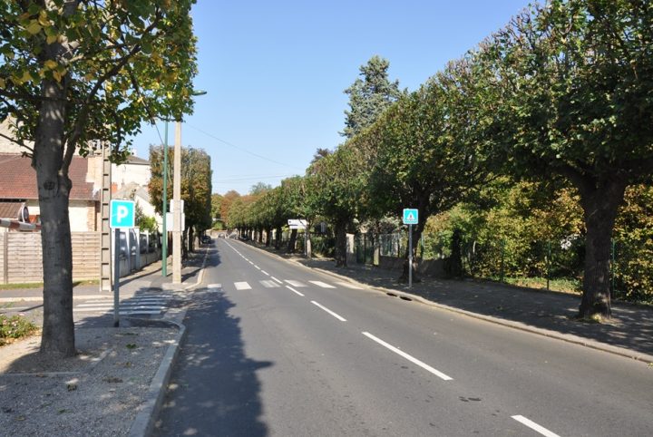 L'avenue de Verdun à Saint-Ouen l'Aumône