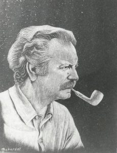 Lithogravure du portrait de Georges Brassens