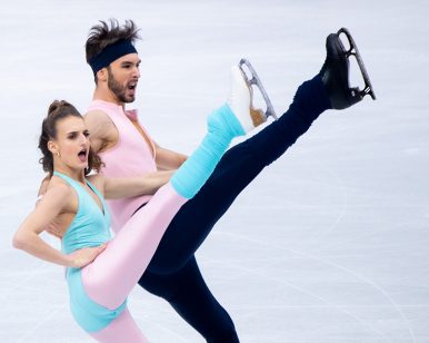 Couple de patineurs - Gabriella Papadakis et Guillaume Cizeron