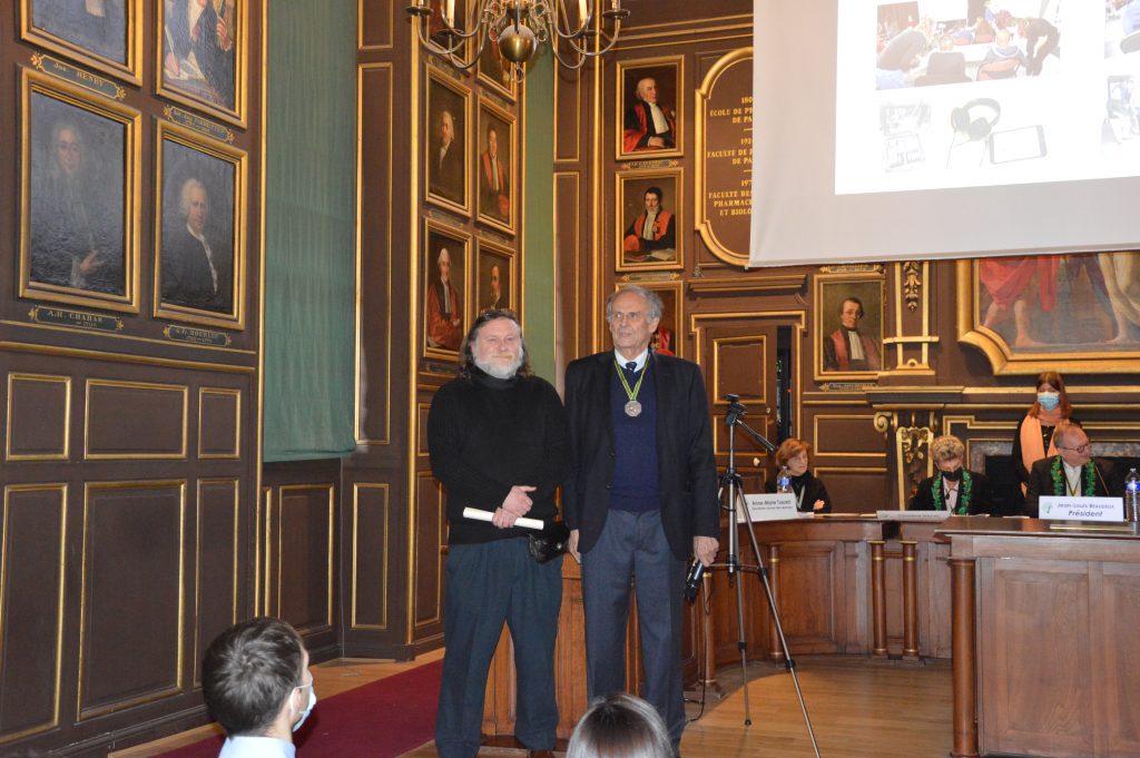 Remise du Prix MGEN Promotion de la Santé Environnementale 2022, le 14 décembre dernier, en présence de Marc Denis