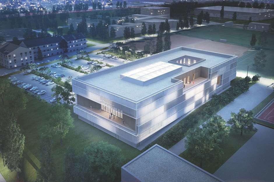 La futur bâtiment d'ITESCIA à Pontoise