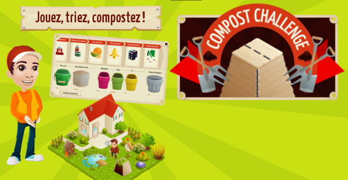 bannière de l'application Compost Challenge